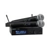 Shure SLXD24D+E/58-G65 - Podwójny cyfrowy system bezprzewodowy z dwoma nadajnikami/mikrofonami do ręki